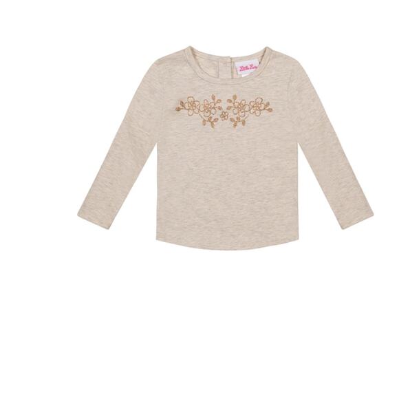 Little Lass Toddler Girls' Jacket, Tee, and Pant 3-Piece Set, Sizes 2T (17) - Picture 5 of 6